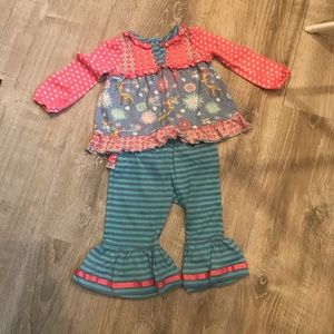 Matilda Jane “Nap Time” Christmas pajamas